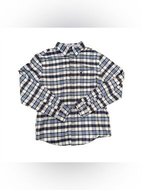 American Eagle Outfitters Men’s Classic Fit Plaid Shirt Size Medium